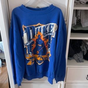 Vintage Duke Blue Devils Sweatshirt Crewneck